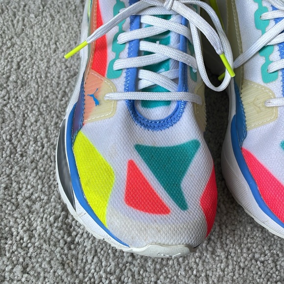 Puma Lqdcell Optic Sheer Lace Up Sneakers - Picture 8 of 12